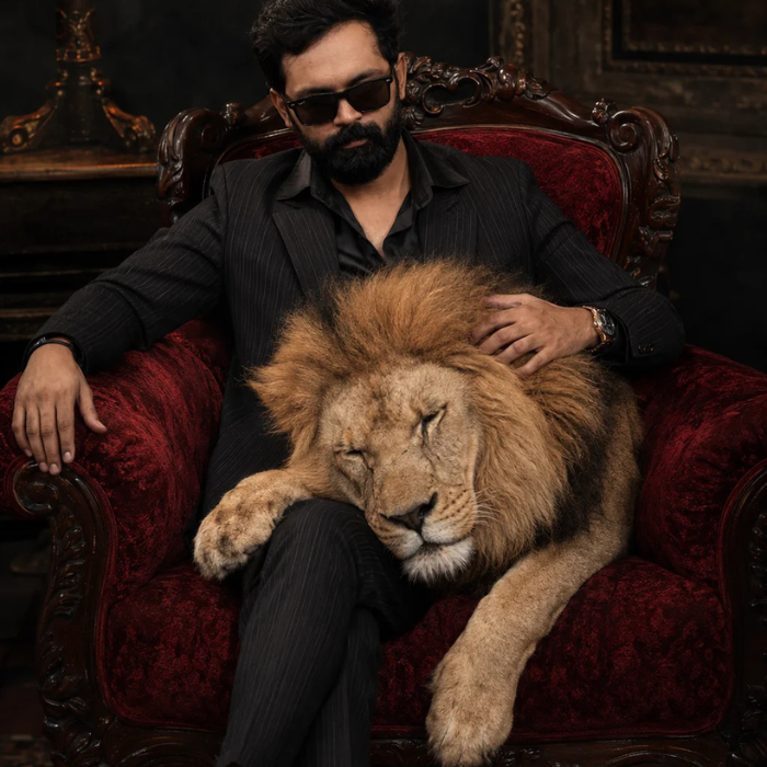 Royal Lion AI Photo